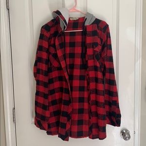 Hooded Flannel